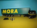 Mora  MERCEDES  met oplegger  Herpa, Ophalen of Verzenden, Nieuw, Bus of Vrachtwagen, Herpa