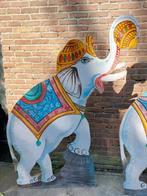 oude vintage Indiase decor larp etalage circus olifant, Ophalen, N, N, N