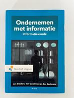 Ondernemen met informatie, Jan Snijders, Jan-Carel B, Zo goed als nieuw, Beta, HBO