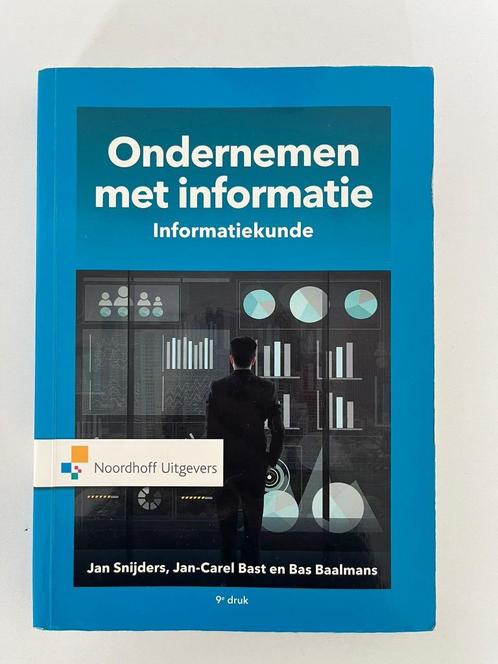Ondernemen met informatie, Boeken, Studieboeken en Cursussen, Zo goed als nieuw, HBO, Beta, Ophalen of Verzenden