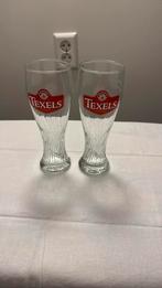 2 bierglazen Texels Skuumkoppe, Verzamelen, Biermerken, Ophalen of Verzenden, Zo goed als nieuw, Glas of Glazen, Overige merken