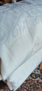 Waanzinnig mooi wit luxe design gordijnen 340 x 230 2 delen., Huis en Inrichting, 200 cm of meer, Wit, Eigentijds peperdure design gordijnen