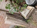 Tegels en gazonbanden - gratis, Tuin en Terras, Tegels en Klinkers, Ophalen, Gebruikt, Beton, Terrastegels