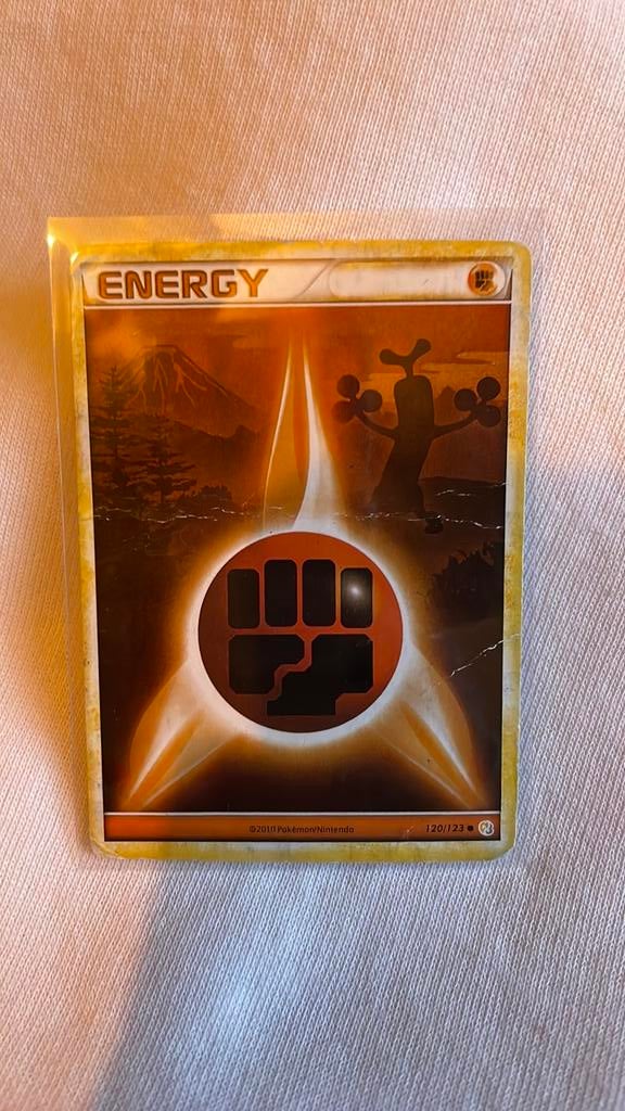 Fighting Energy- 120/123, Ophalen of Verzenden, Losse kaart