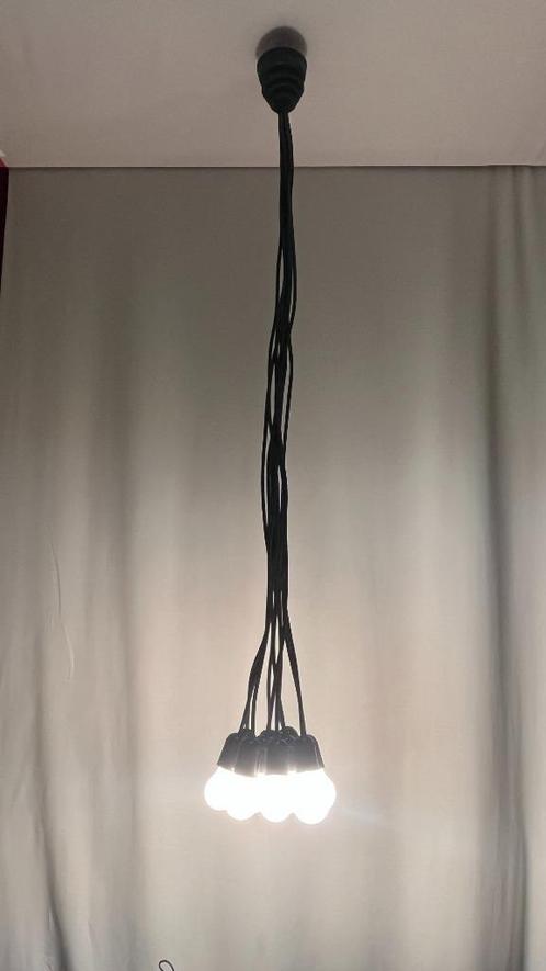 Bundle bundel lamp 10-lichts E24 Dutch design jaren 90, Huis en Inrichting, Lampen | Hanglampen, Gebruikt, 75 cm of meer, Kunststof