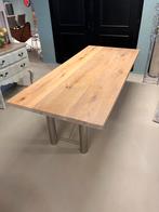 - SERA COLLECTIE - Dirty Maxx eettafel, Ophalen, Eikenhout, 50 tot 100 cm, Rechthoekig