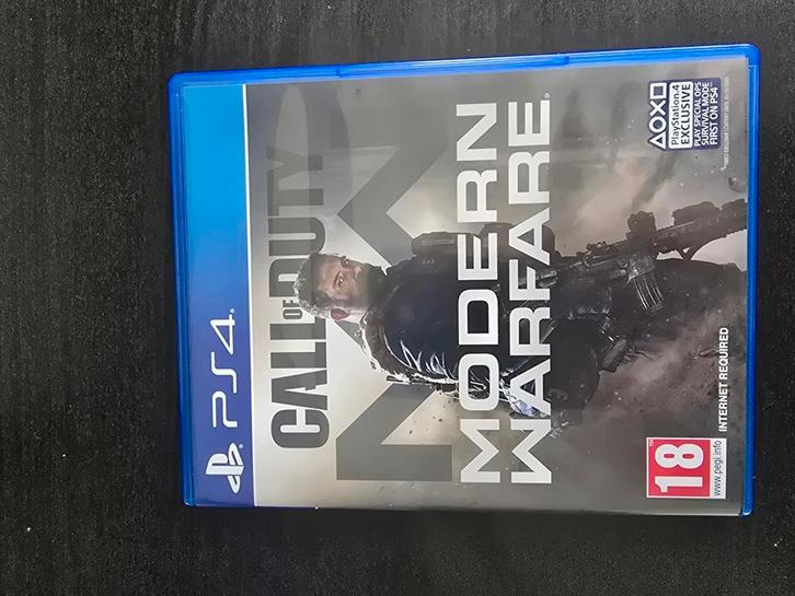 Call of Duty: Modern Warfare, Spelcomputers en Games, Games | Sony PlayStation 4, Zo goed als nieuw, Overige genres, 1 speler