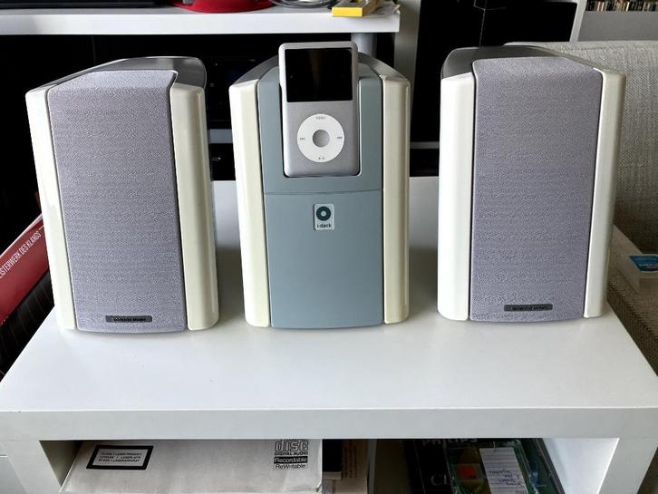 MONITOR AUDIO  i DECK APPLE 30-PINS DOCK, Audio, Tv en Foto, Luidsprekers, Gebruikt, Front, Rear of Stereo speakers, Minder dan 60 watt