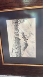 Ets C. De Bont Winter Molenschot (NB), Gilze, Rijen,Hulten, Antiek en Kunst, Kunst | Etsen en Gravures, Ophalen