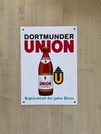 Dortmunder Union Reclamebord, Verzamelen, Ophalen of Verzenden, Gebruikt, Reclamebord, Plaat of Schild, Overige merken