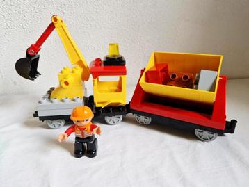 Duplo reparatietrein set 5607 compleet + extra tankstation beschikbaar voor biedingen