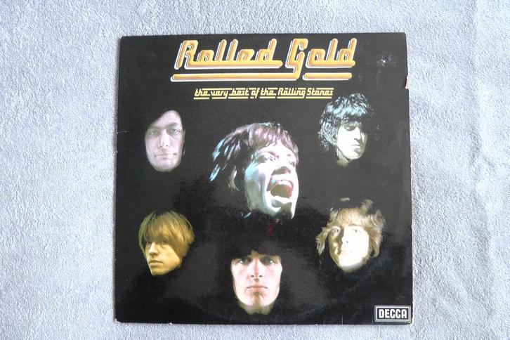 Rolling Stones dubbel LP Rolled Gold, Cd's en Dvd's, Vinyl | Rock, Gebruikt, Poprock, 12 inch, Ophalen of Verzenden