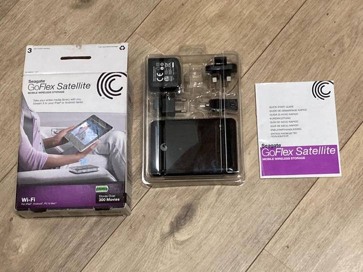 Seagate GoFlex Satellite - NIEUW in doos, Computers en Software, Harde schijven, Nieuw, Extern, Ophalen of Verzenden