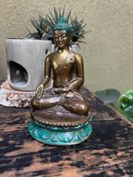 Thaise boeddha brons Thailand buddha, Ophalen of Verzenden, Schipluidenlaan 20 5035KJ Tilburg, Verburgt vintage, https://verburgtvintage.nl/#contact