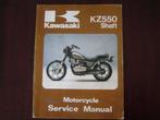 Kawasaki KZ550 Shaft Drive 1983-1984 service manual KZ 550, Ophalen of Verzenden, Kawasaki