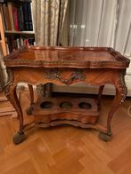 zeer exclusieve antieke serveerwagen / drank tafel, Ophalen