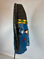 240815 Afrikaans Blauw Bozo Masker uit Mali, Antiek en Kunst, Kunst | Niet-Westerse kunst, Ophalen of Verzenden
