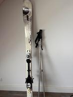 Ski's en stokken ( + gratis helm ), Ophalen, 140 tot 160 cm, Gebruikt, Salomon