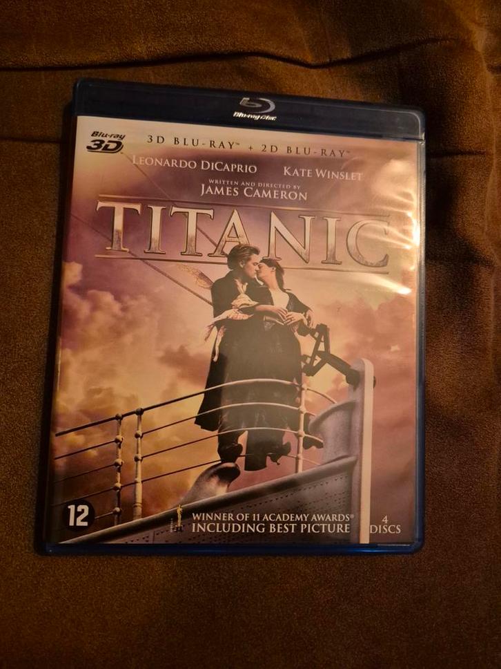 Titanic 3D + Blu-ray, Cd's en Dvd's, Blu-ray, Zo goed als nieuw, 3D, Ophalen of Verzenden