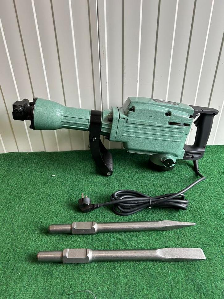 Professionele 2200 watt sloophamer met 2 bijtels, Doe-het-zelf en Verbouw, Gereedschap | Boormachines, Nieuw, Boor- en/of Breekhamer