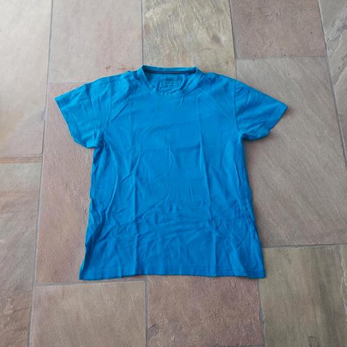 Blauw shirt Okay maat M, Kleding | Heren, T-shirts, Gedragen, Maat 48/50 (M), Blauw, Ophalen of Verzenden