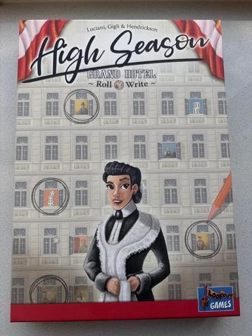 High Season: Grand Hotel  Roll & Write –nieuw beschikbaar voor biedingen