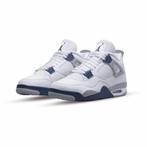 GS Nike Jordan 4 Retro Midnight Navy maat 36,5, Wit, Nieuw, Ophalen of Verzenden, Sneakers of Gympen