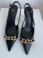 Zara slingbacks, Nieuw, Zara, Zwart, Sandalen of Muiltjes