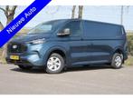 Ford Transit Custom 320 2.0 TDCI L2H1 Trend 136 PK BPM VRIJ, Voorwielaandrijving, 12 maanden, 4 cilinders, Blauw