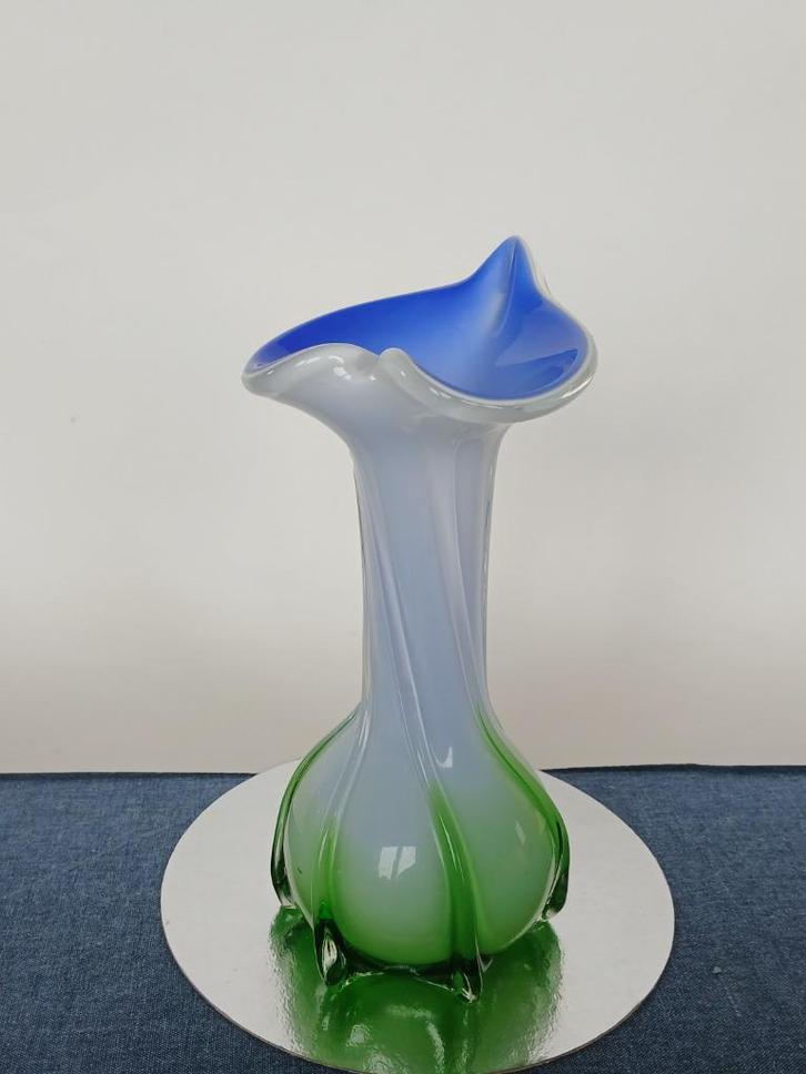 Vaas Jack-in-the-pulpit Murano Vintage, Antiek en Kunst, Antiek | Glas en Kristal, Ophalen of Verzenden