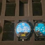 DIESEL HORLOGES, Overige merken, Staal, Verzenden, Polshorloge
