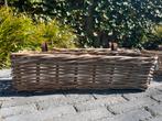 Rotan balkonmand bloembak 3 stuks, Ophalen, Minder dan 30 cm, Minder dan 60 cm, Zo goed als nieuw