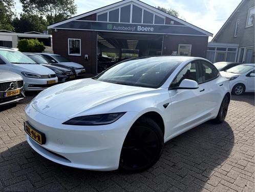 Tesla Model 3 RWD 60 kWh NL Auto (bj 2024, automaat), Auto's, Tesla, Bedrijf, Te koop, Model 3, ABS, Airbags, Alarm, Dodehoekdetectie