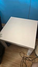 Klein wit vierkant tafeltje, Ophalen, Zo goed als nieuw