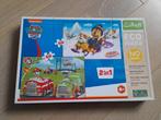 Paw patrol 2in1 puzzel 60 stukjes 4+, Kinderen en Baby's, Speelgoed | Kinderpuzzels, Gebruikt, Meer dan 50 stukjes, Ophalen