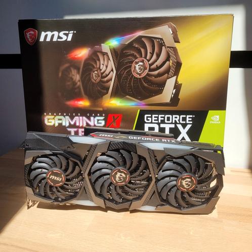 Msi Rtx 2080TI Gaming X Trio, Computers en Software, Videokaarten, Zo goed als nieuw, Nvidia, GDDR6, HDMI, DisplayPort, Ophalen of Verzenden