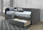 Zita kajuitbed/bedbank (met lades) - 90x200 - Grijs, Kinderen en Baby's, Kinderkamer | Bedden, Nieuw, Ophalen of Verzenden