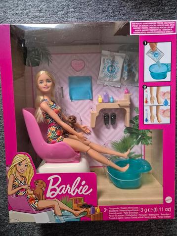 Barbie mani-pedi spa speelset | NIEUW  beschikbaar voor biedingen