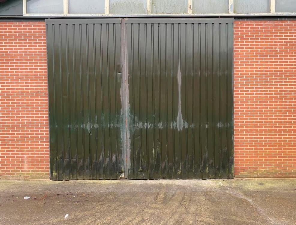 Geïsoleerde garage deur schuif deur, Ophalen, Garagedeur, Schuifdeur, 120 cm of meer