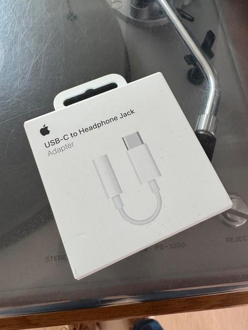 Apple USB-C to Headphone Jack Adapter (nieuw), Audio, Tv en Foto, Audiokabels en Televisiekabels, Nieuw, Overige kabels, Ophalen of Verzenden