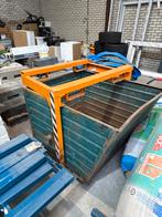 Bauer Afvalstortbak met Heftrucksysteem - 3 Bakken, Zakelijke goederen, Machines en Bouw | Industrie en Techniek, Ophalen of Verzenden