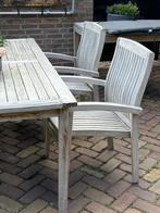 Teak tuinset, Verzenden, Gebruikt, Teakhout