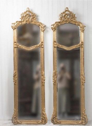 Set Barok Gouden Passpiegel  beschikbaar voor biedingen