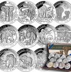 Somalische zilver 2022 2021 2020 2019 2018 2017 2023 2015, Postzegels en Munten, Edelmetalen en Baren, Ophalen of Verzenden, Zilver
