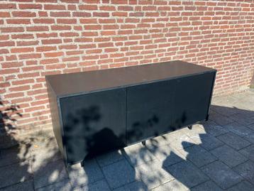 GRATIS OPHALEN zwart dressoir kast 65 x 185 x 84 h