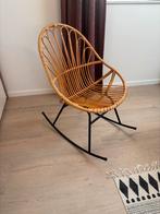 Rotan Schommelstoel Pétunia Maisons du Monde, Huis en Inrichting, Stoelen, Ophalen, Bruin, Riet of Rotan, Zo goed als nieuw