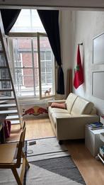 Leather couch, Huis en Inrichting, Ophalen of Verzenden, Gebruikt, 75 tot 100 cm, Tweepersoons