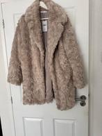 Mango Faux Fur Jas - Maat L - Nieuw, Ophalen of Verzenden, Nieuw, Maat 42/44 (L), Beige