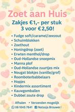 Zakjes verpakte snoepgoed, Diversen, Ophalen of Verzenden