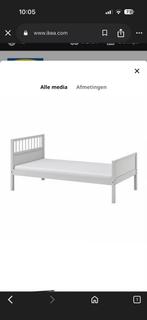 Gebruikt eenpersoons bed - Bruin, Gebruikt, 90 cm, Eenpersoons, Bruin